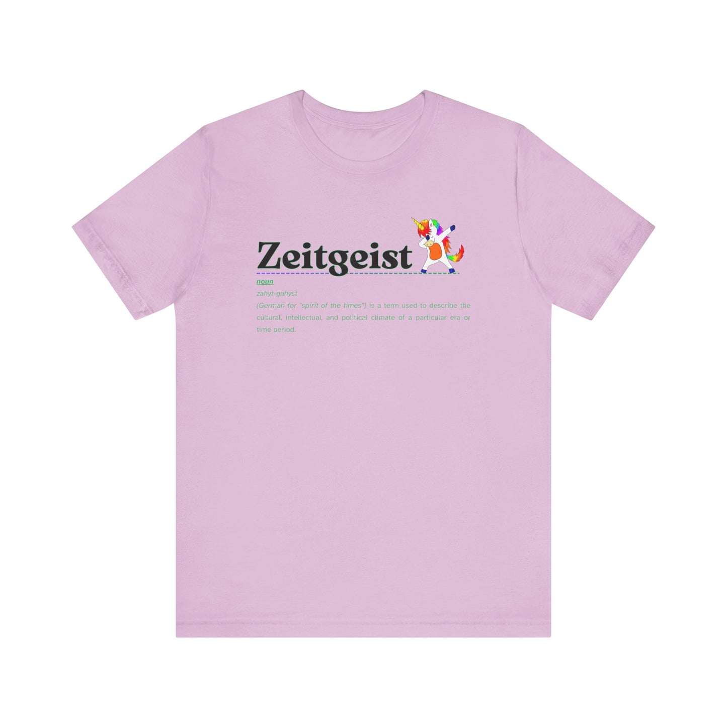 Zeitgeist Unisex Jersey Short Sleeve Tee