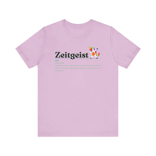 Zeitgeist Unisex Jersey Short Sleeve Tee