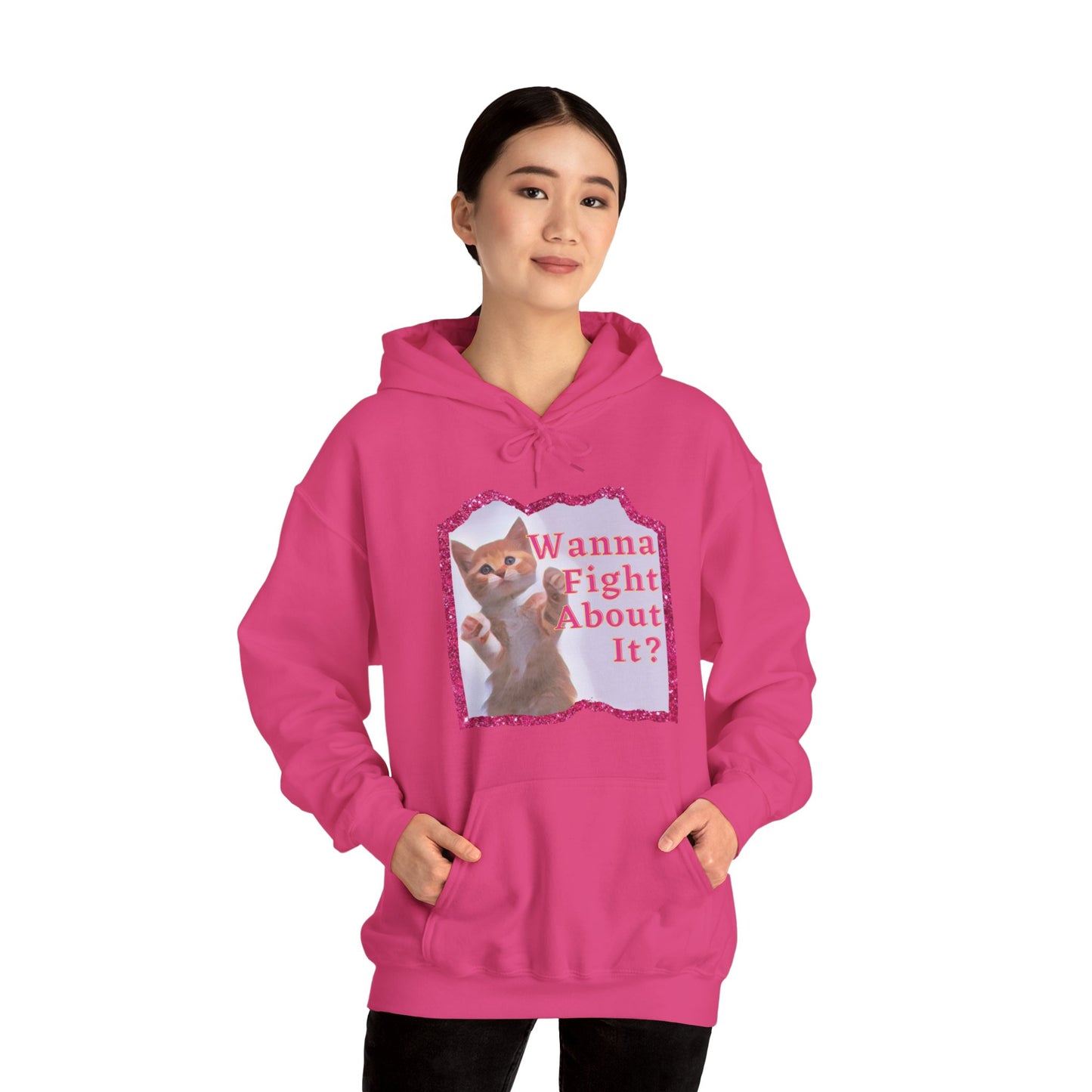 Feisty Kitty Unisex Heavy Blend™ Hooded Sweatshirt