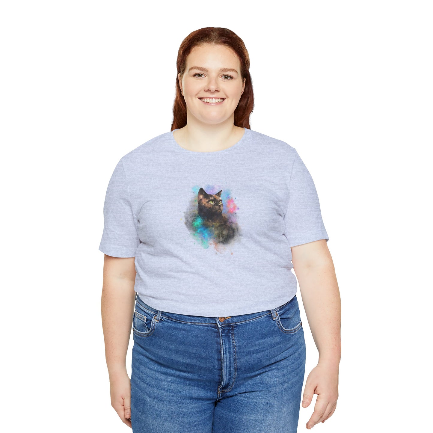 A Nebulous Mouse Kitty Unisex Jersey Short Sleeve Tee