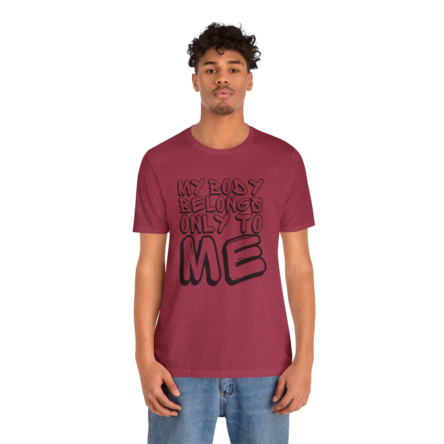 My Body/Your Body Unisex Jersey Short Sleeve Tee