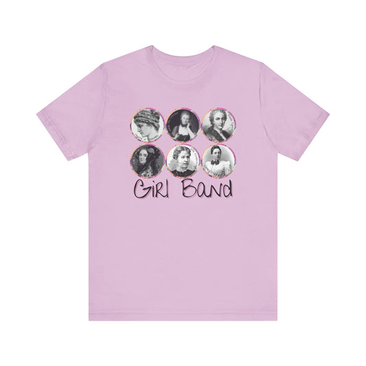 Girl Band - Famous Women Scientists Unisex Jersey Short Sleeve Tee