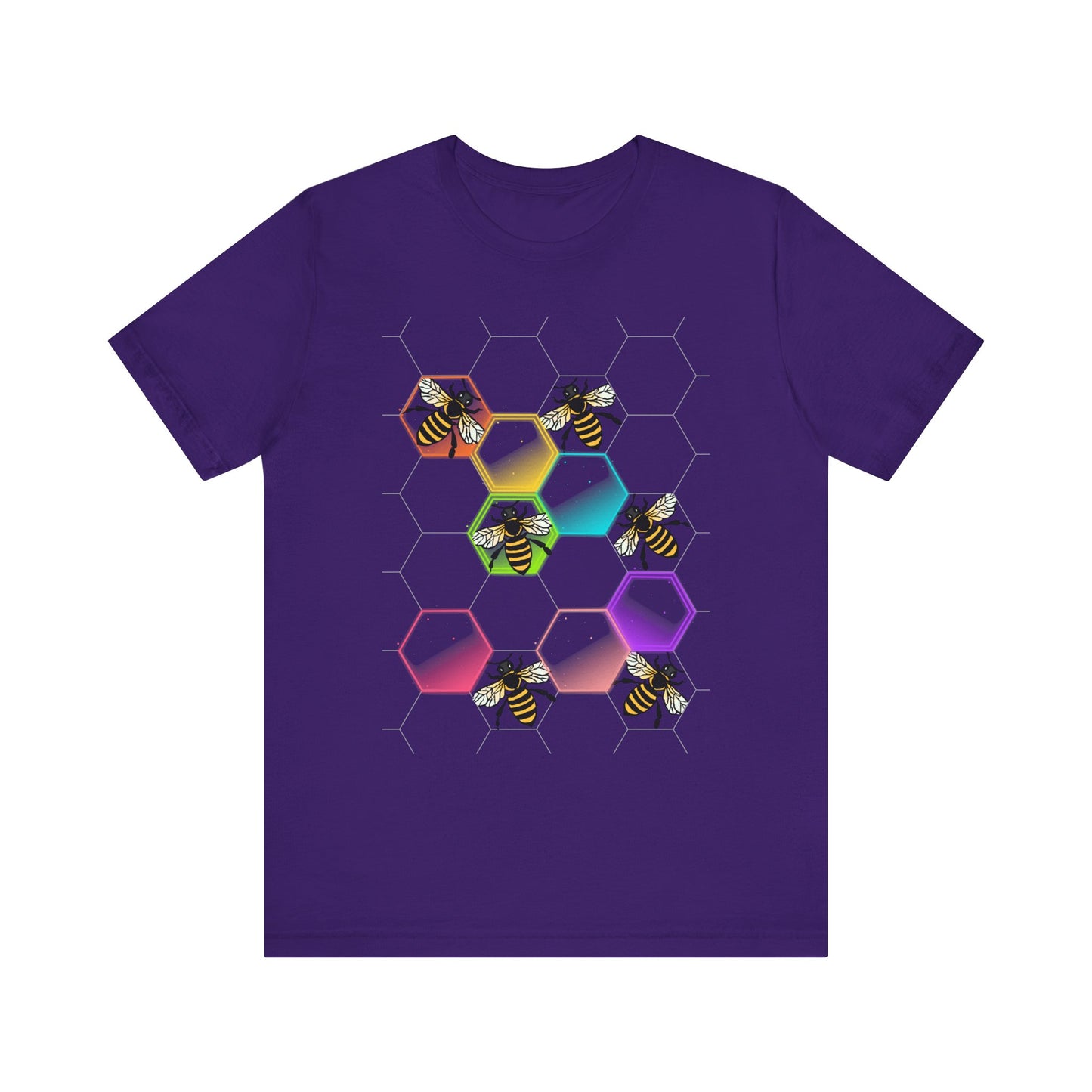 Disco Bees Unisex Jersey Short Sleeve Tee