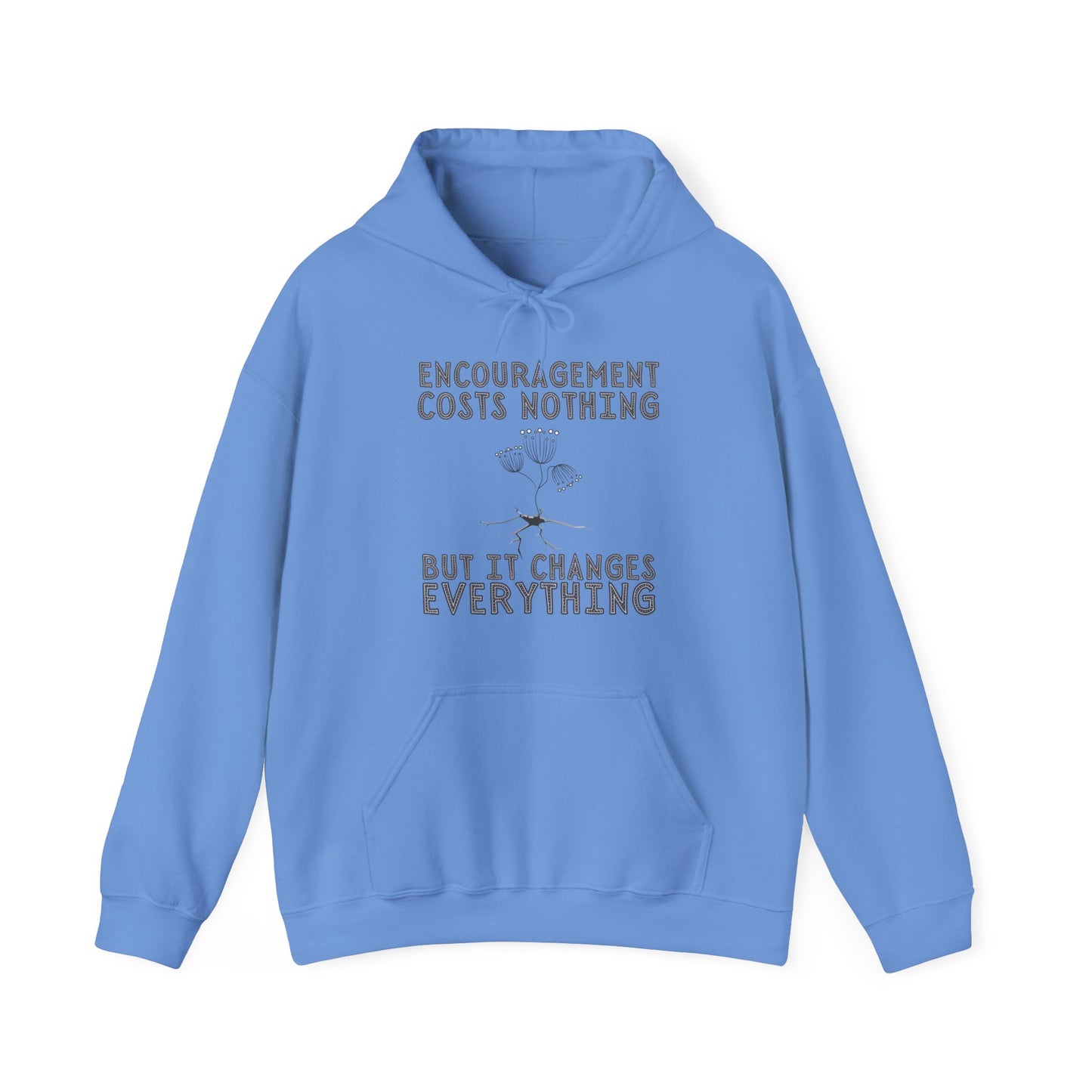 Encouragement Costs Nothing, But It Changes Everything Unisex Heavy Blend™ Hooded Sweatshirt