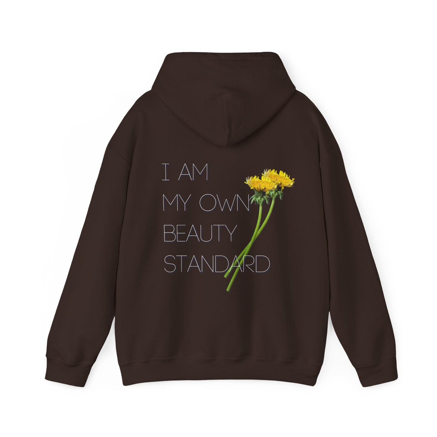 I Am My Own Beauty Standard - Dandelion Unisex Heavy Blend™ Hooded Sweatshirt