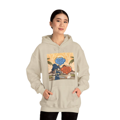 The Epic Spicy Tuna Roll Battle of 2023 Unisex Heavy Blend™ Hooded Sweatshirt