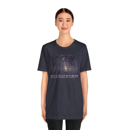 Fibonacci Sequence Unisex Jersey Short Sleeve Tee