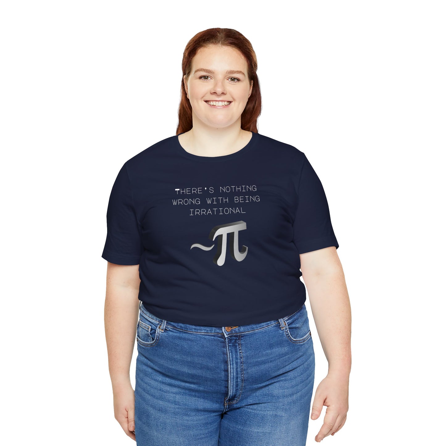 Irrational Pi Unisex Jersey Short Sleeve Tee