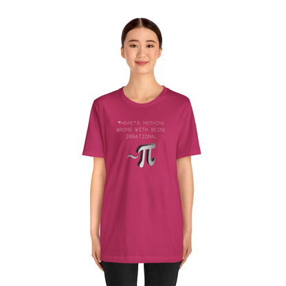 Irrational Pi Unisex Jersey Short Sleeve Tee