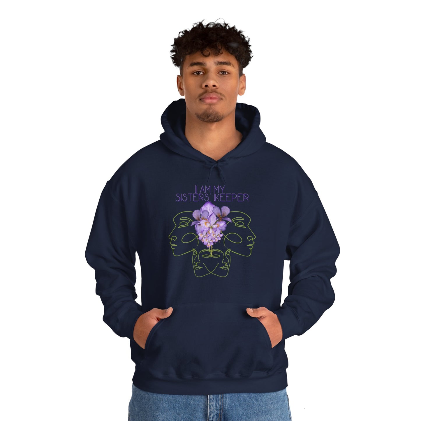 I Am My Sisters' Keeper 1 Unisex Heavy Blend™ Hooded Sweatshirt