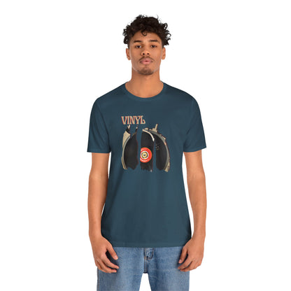 Vinyl Unisex Jersey Short Sleeve Tee