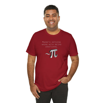 Irrational Pi Unisex Jersey Short Sleeve Tee