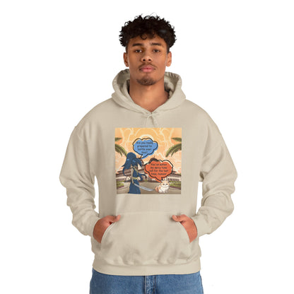 The Epic Spicy Tuna Roll Battle of 2023 Unisex Heavy Blend™ Hooded Sweatshirt