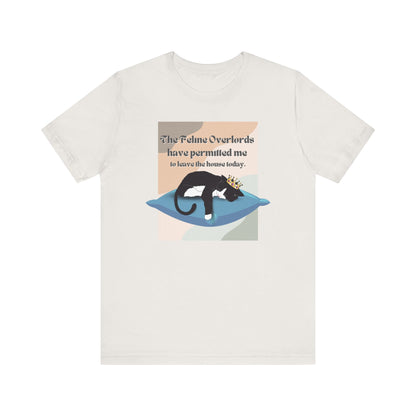 Feline Overlords Unisex Jersey Short Sleeve Tee