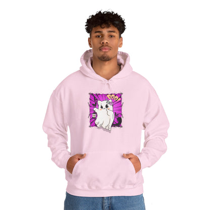 Boo Kitty Unisex Heavy Blend™ Hooded Sweatshirt