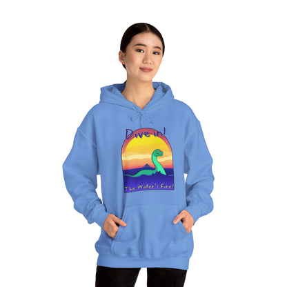 Dive In! Unisex Heavy Blend™ Hooded Sweatshirt