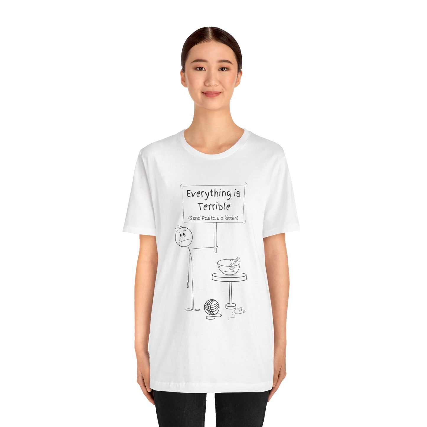 Everything Is Terrible Unisex Jersey Short Sleeve Tee