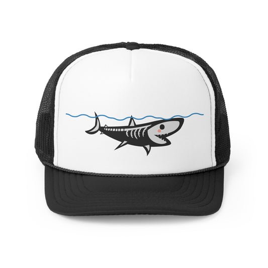 Skele-Shark Trucker Caps