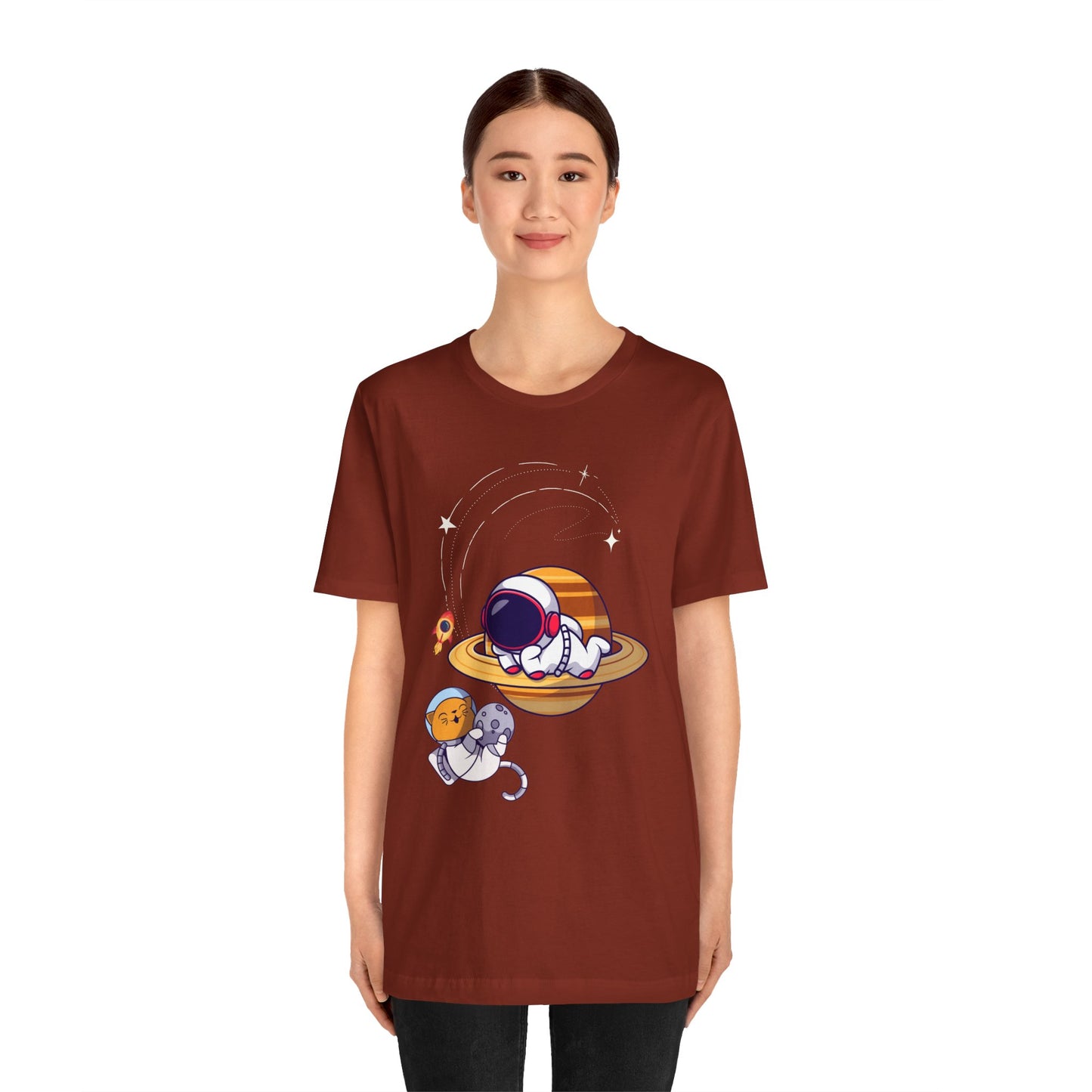 Astro Kitty Unisex Jersey Short Sleeve Tee