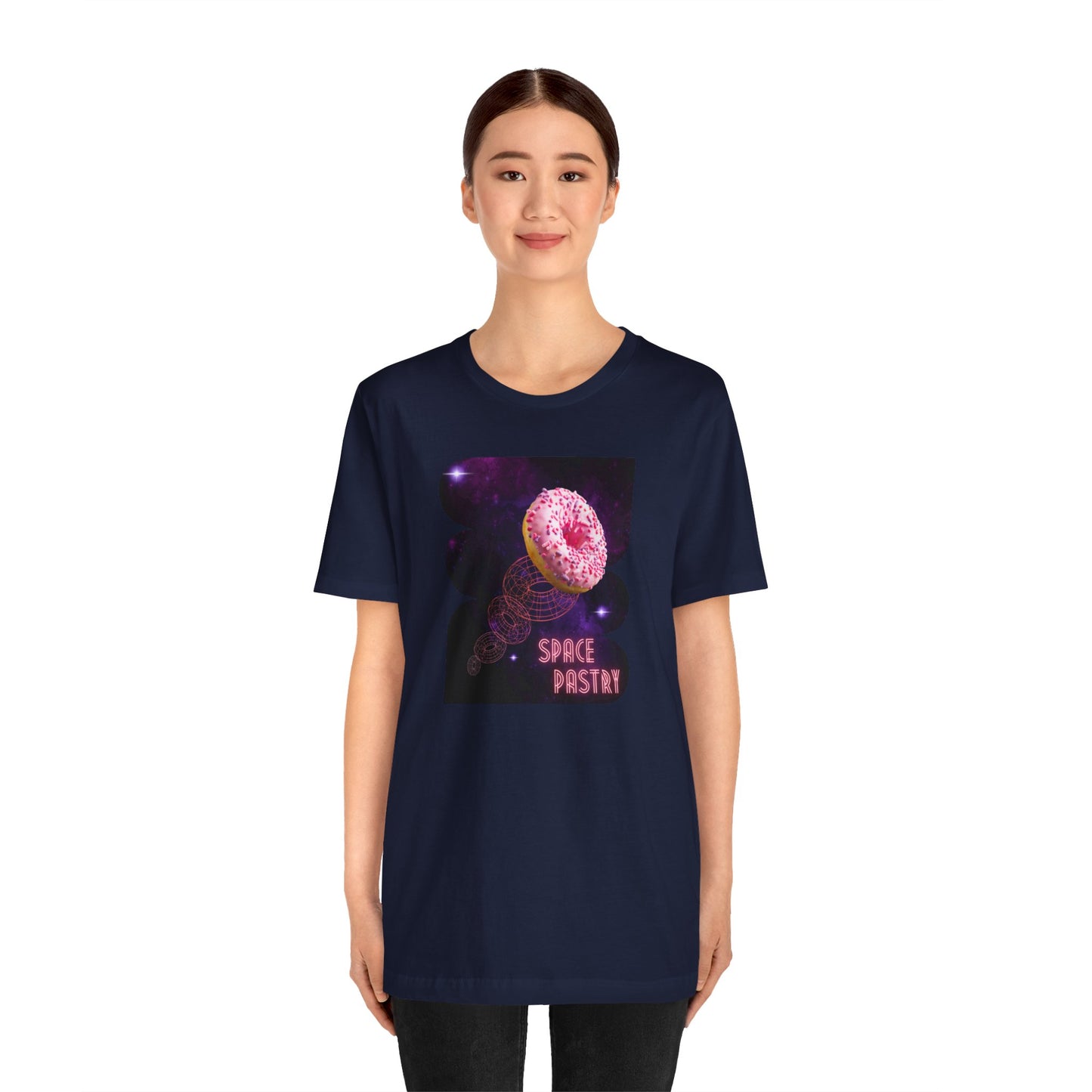 Space Pastry Unisex Jersey Short Sleeve Tee