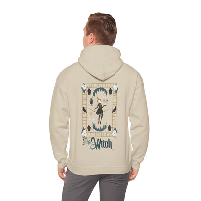 The Witch Tarot Style Unisex Heavy Blend™ Hooded Sweatshirt