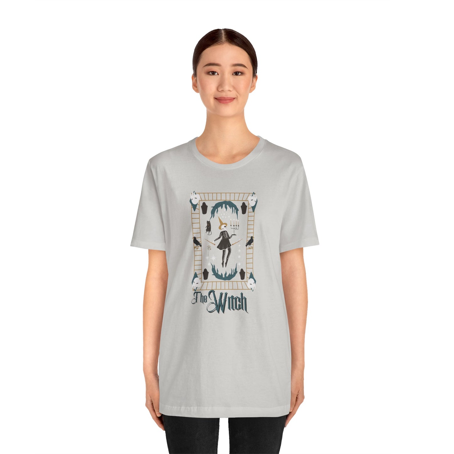 The Witch - Tarot Style Unisex Jersey Short Sleeve Tee