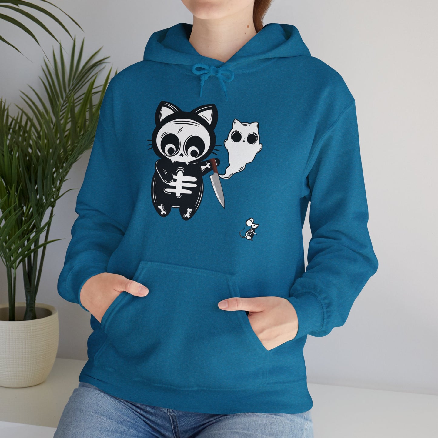 Killer Kitties Unisex Heavy Blend™ Hooded Sweatshirt