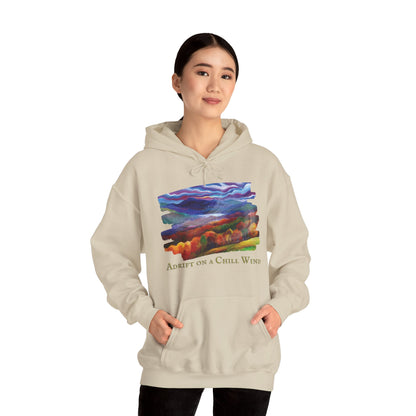 Adrift On A Chill Wind Unisex Heavy Blend™ Hooded Sweatshirt