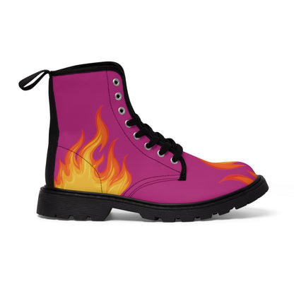 Fire Walk With Me Women's Canvas Boots