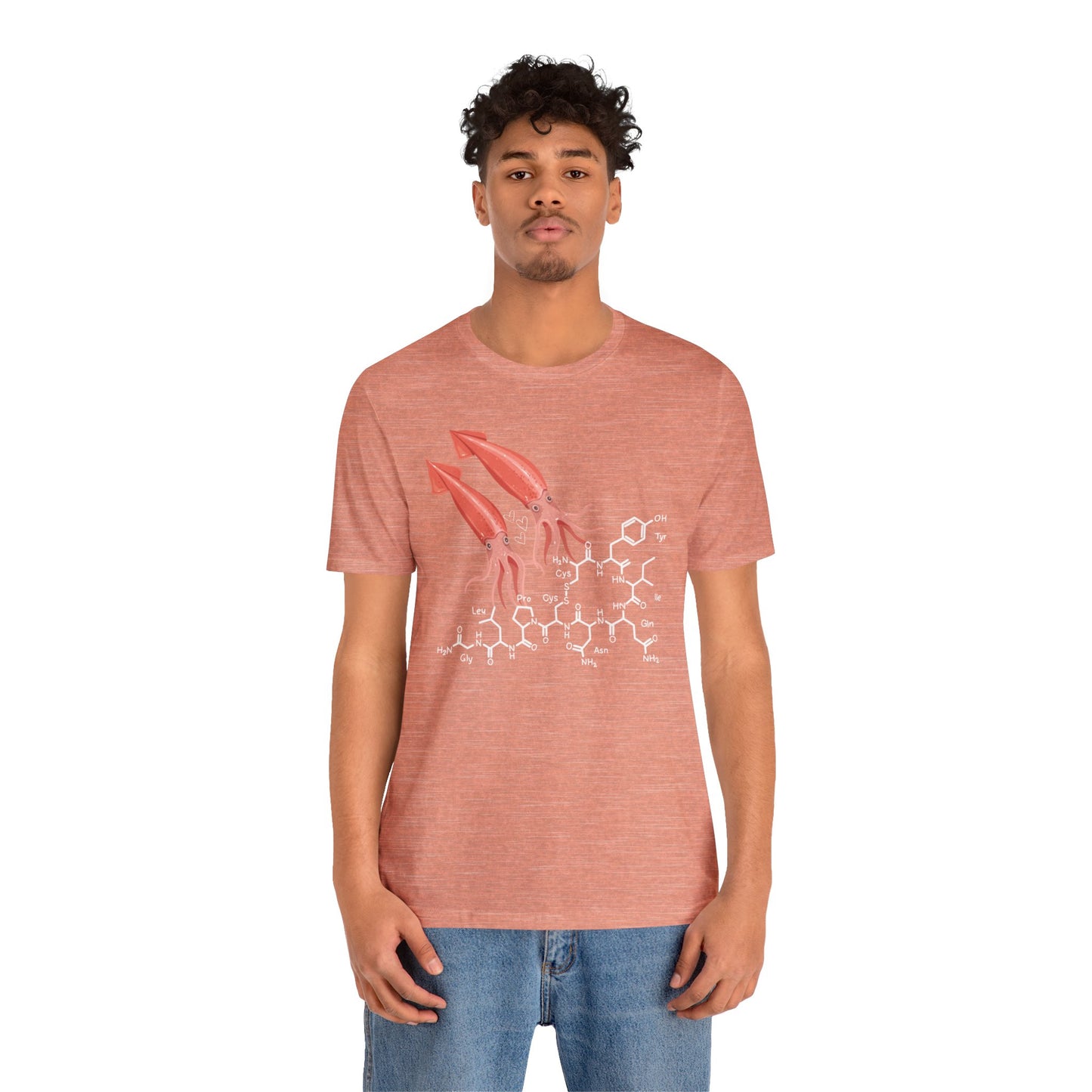 Oxytocin - Squid in Love Unisex Jersey Short Sleeve Tee