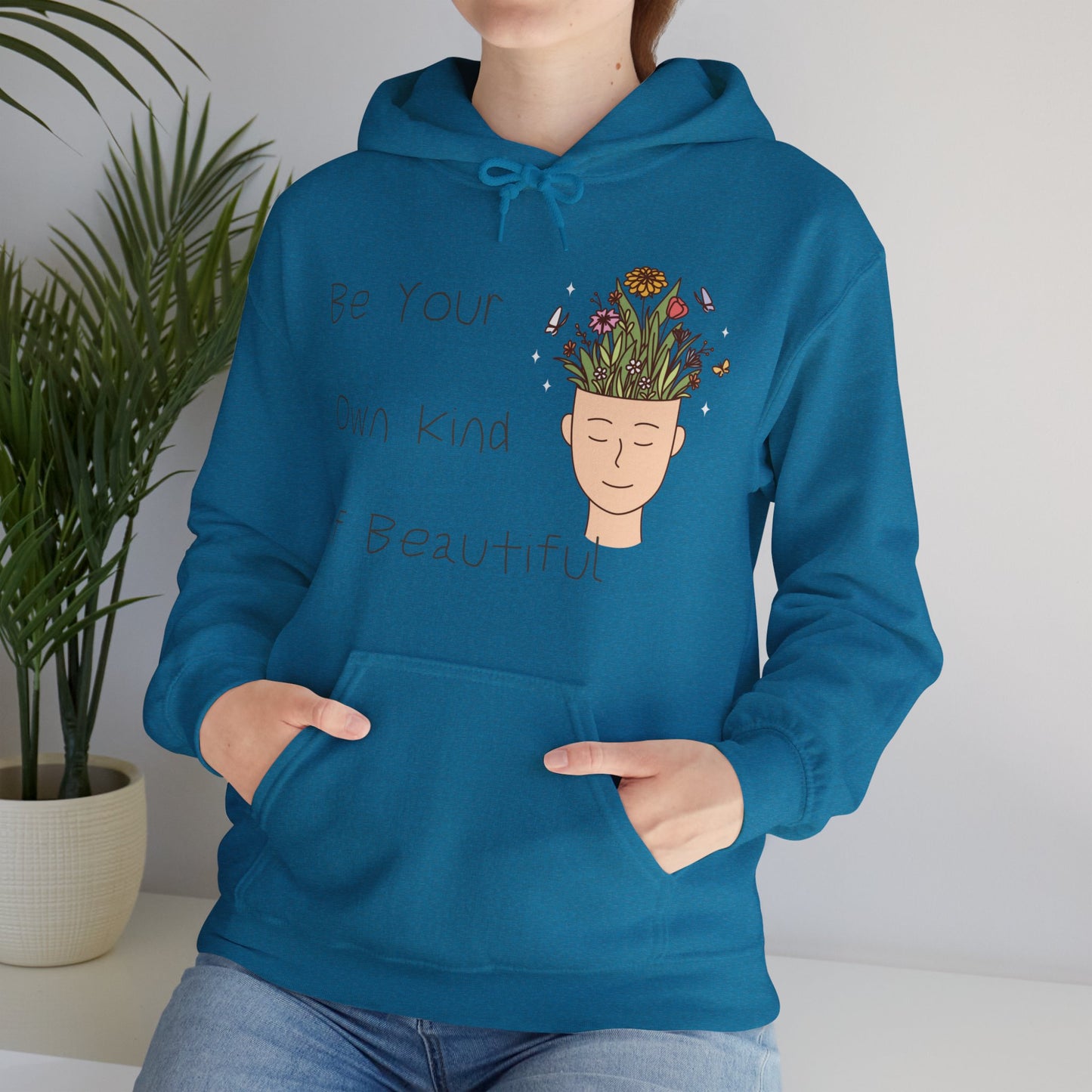 Be Your Own Kind of Beautiful 1 Unisex Heavy Blend™ Hooded Sweatshirt