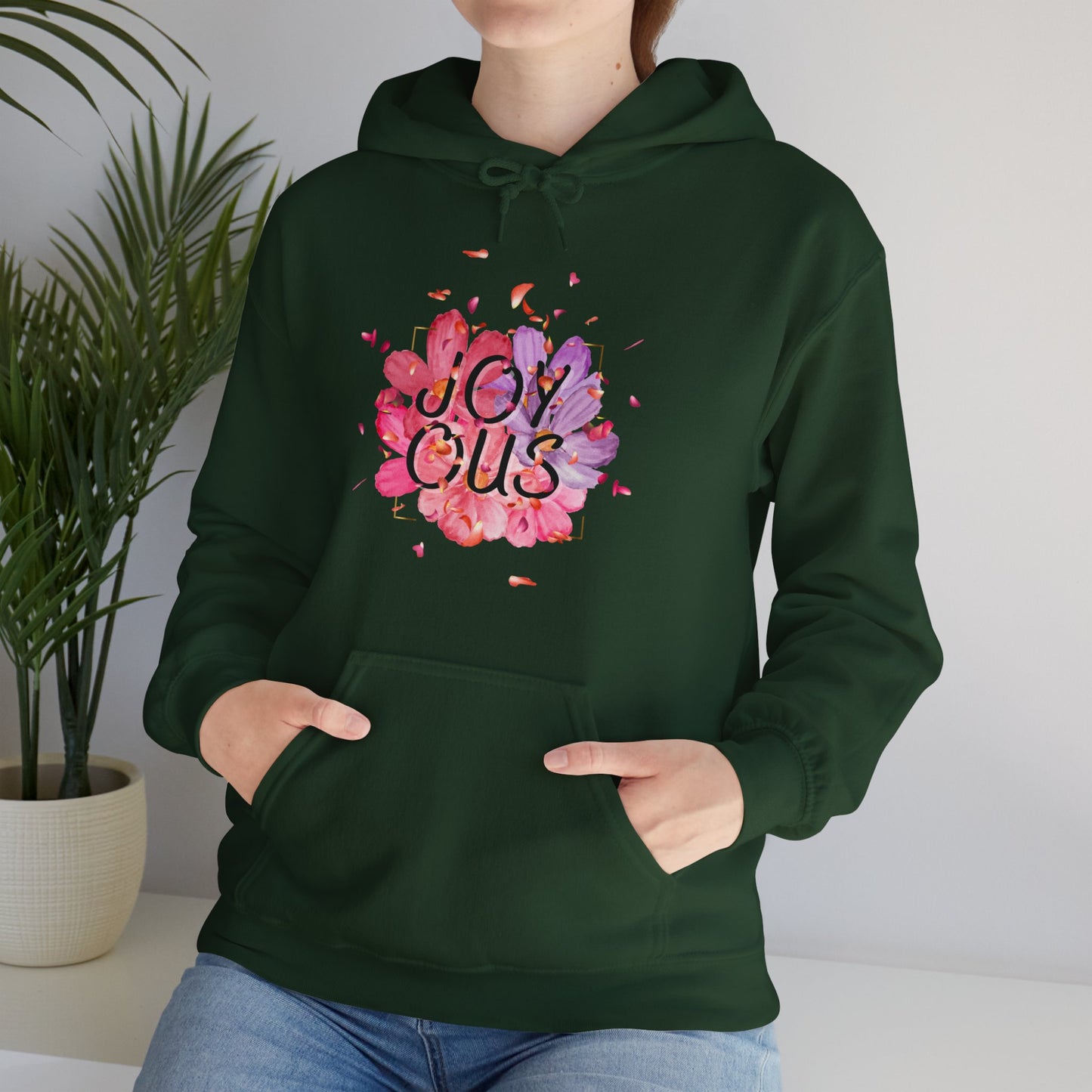 Joyous Unisex Heavy Blend™ Hooded Sweatshirt