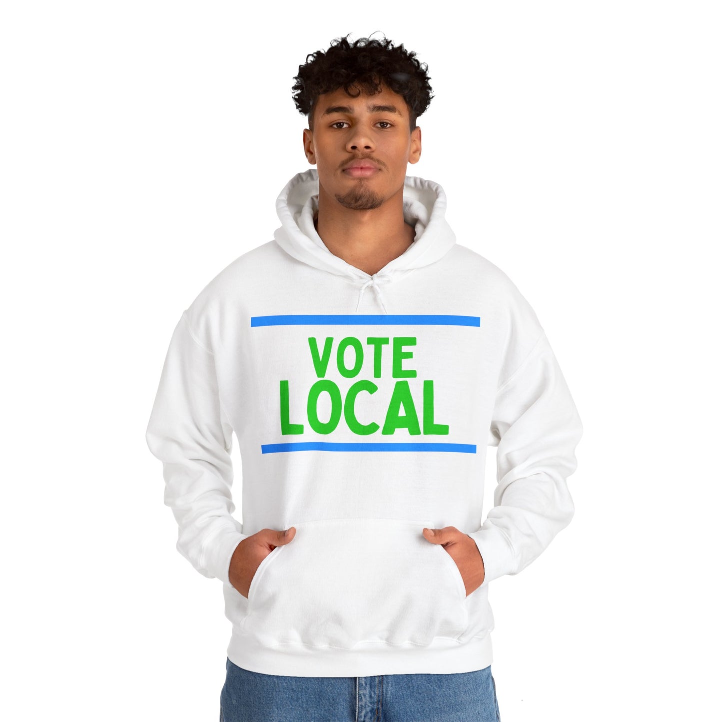 Vote Local Unisex Heavy Blend™ Hooded Sweatshirt