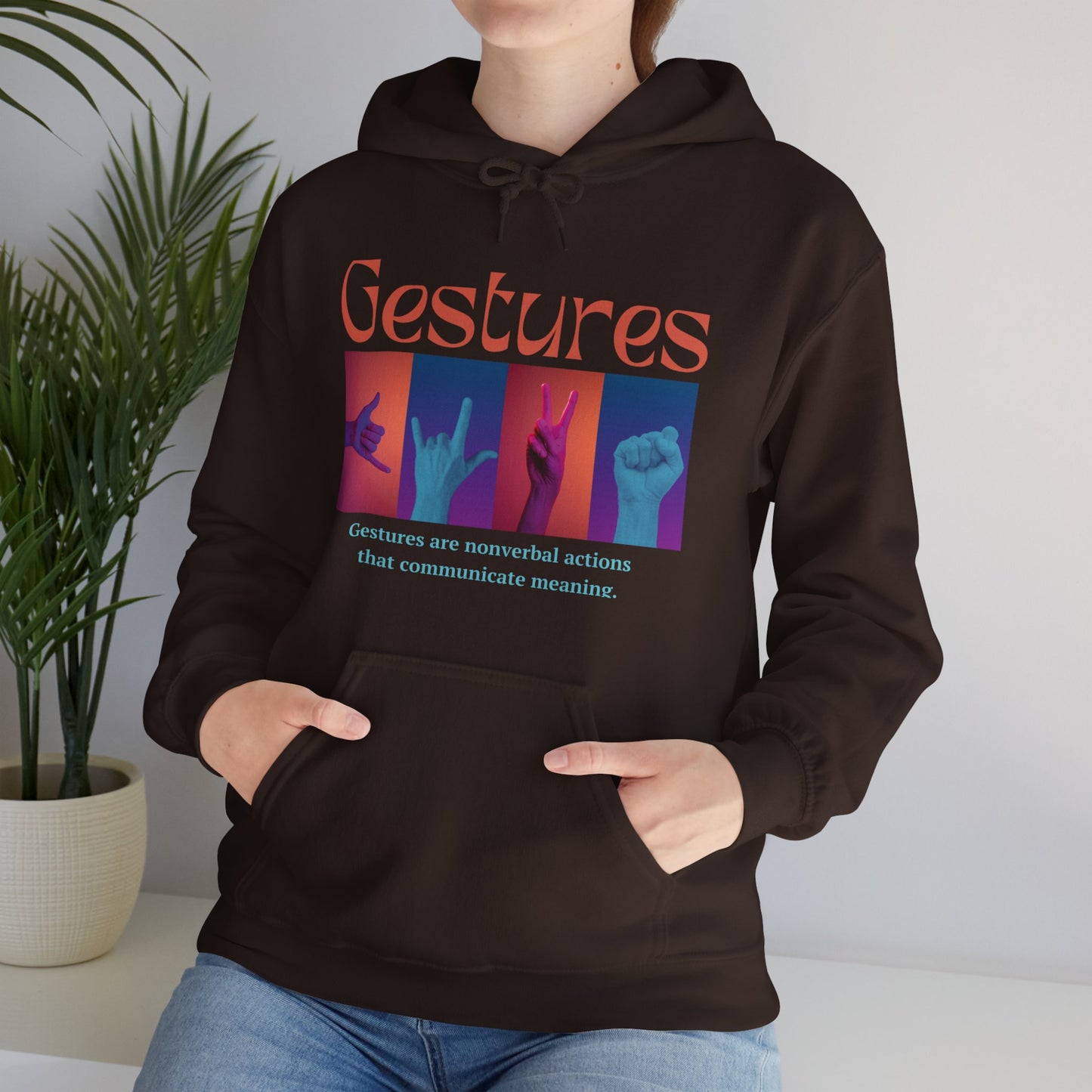 Gestures Unisex Heavy Blend™ Hooded Sweatshirt