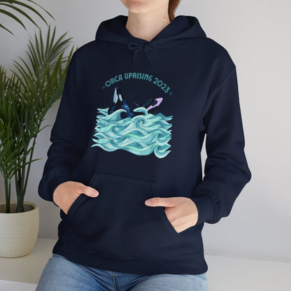 Orca Uprising Unisex Heavy Blend™ Hooded Sweatshirt