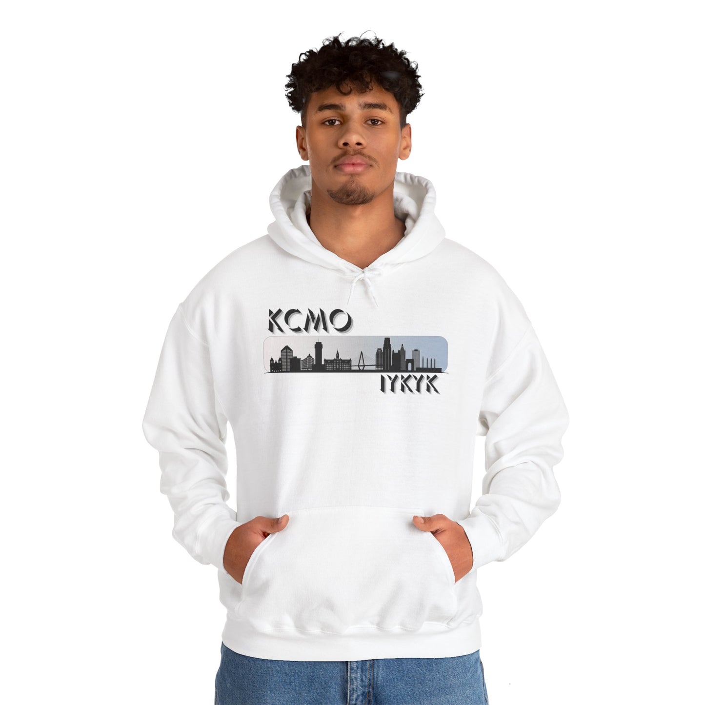 KCMO IYKYK 1 Unisex Heavy Blend™ Hooded Sweatshirt