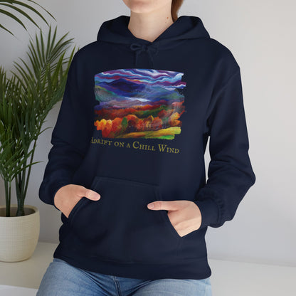 Adrift On A Chill Wind Unisex Heavy Blend™ Hooded Sweatshirt