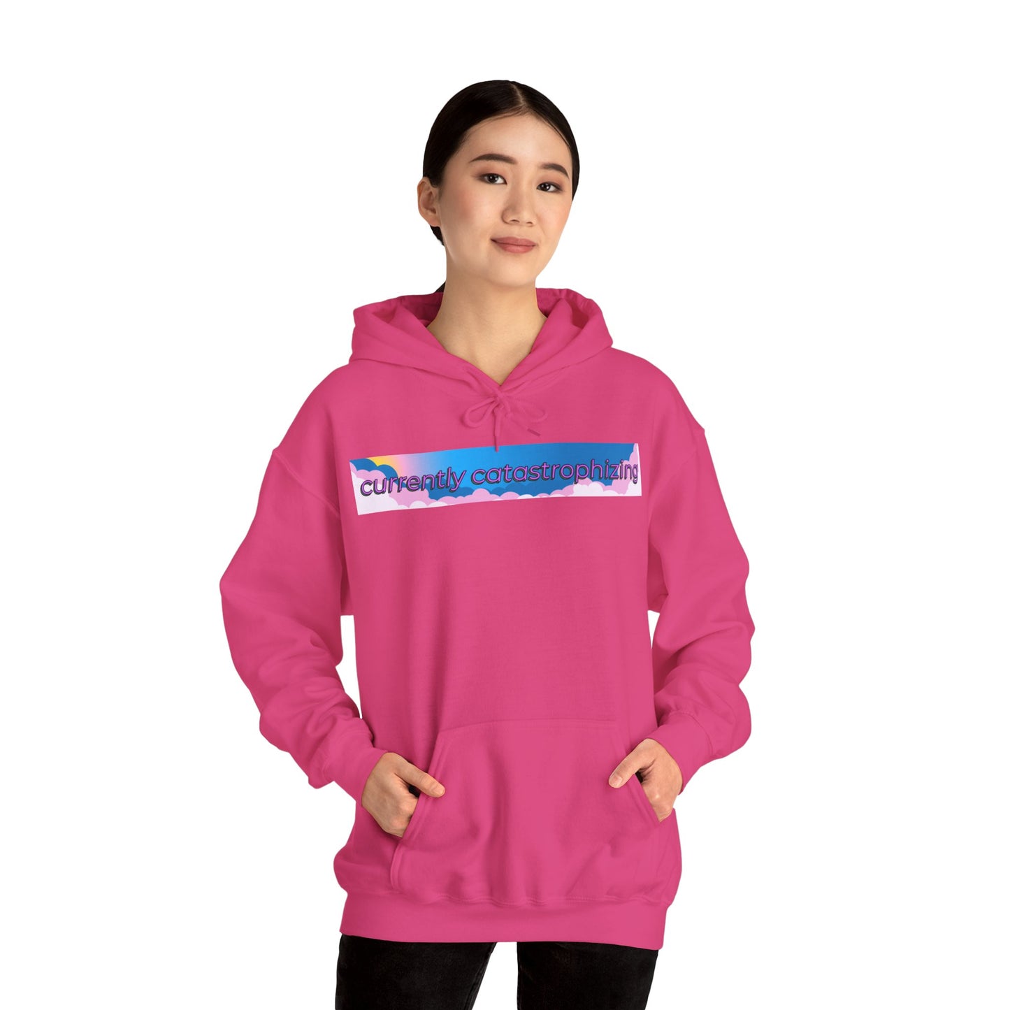 Currently Catastrophizing Unisex Heavy Blend™ Hooded Sweatshirt