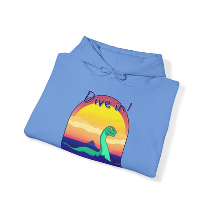 Dive In! Unisex Heavy Blend™ Hooded Sweatshirt