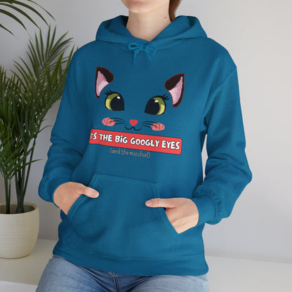 Big Googly Eyes Unisex Heavy Blend™ Hooded Sweatshirt