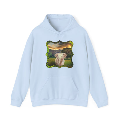 Why are baby elephants so cute, though? Unisex Heavy Blend™ Hooded Sweatshirt