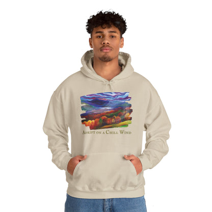 Adrift On A Chill Wind Unisex Heavy Blend™ Hooded Sweatshirt