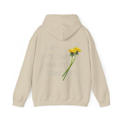 I Am My Own Beauty Standard - Dandelion Unisex Heavy Blend™ Hooded Sweatshirt