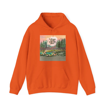 I Will Meet Myself in the Wild Places - Color Unisex Heavy Blend™ Hooded Sweatshirt