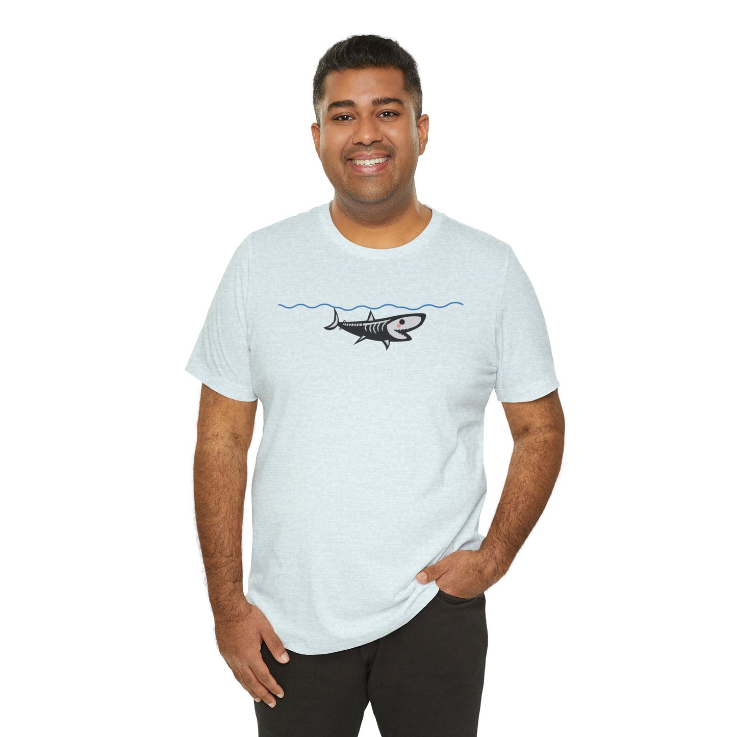 Skele-Shark Unisex Jersey Short Sleeve Tee