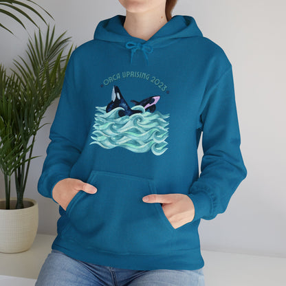 Orca Uprising Unisex Heavy Blend™ Hooded Sweatshirt