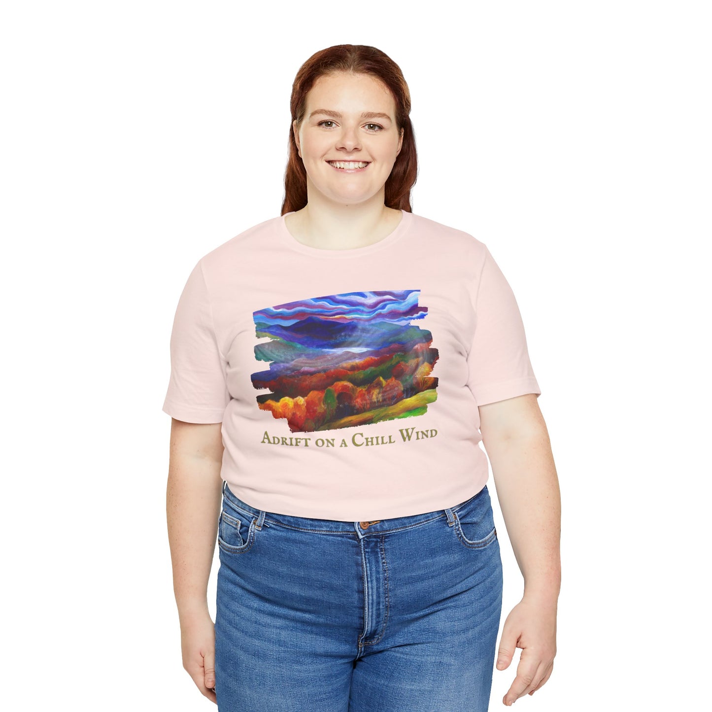 Adrift on a Chill Wind Unisex Jersey Short Sleeve Tee