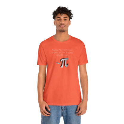 Irrational Pi Unisex Jersey Short Sleeve Tee