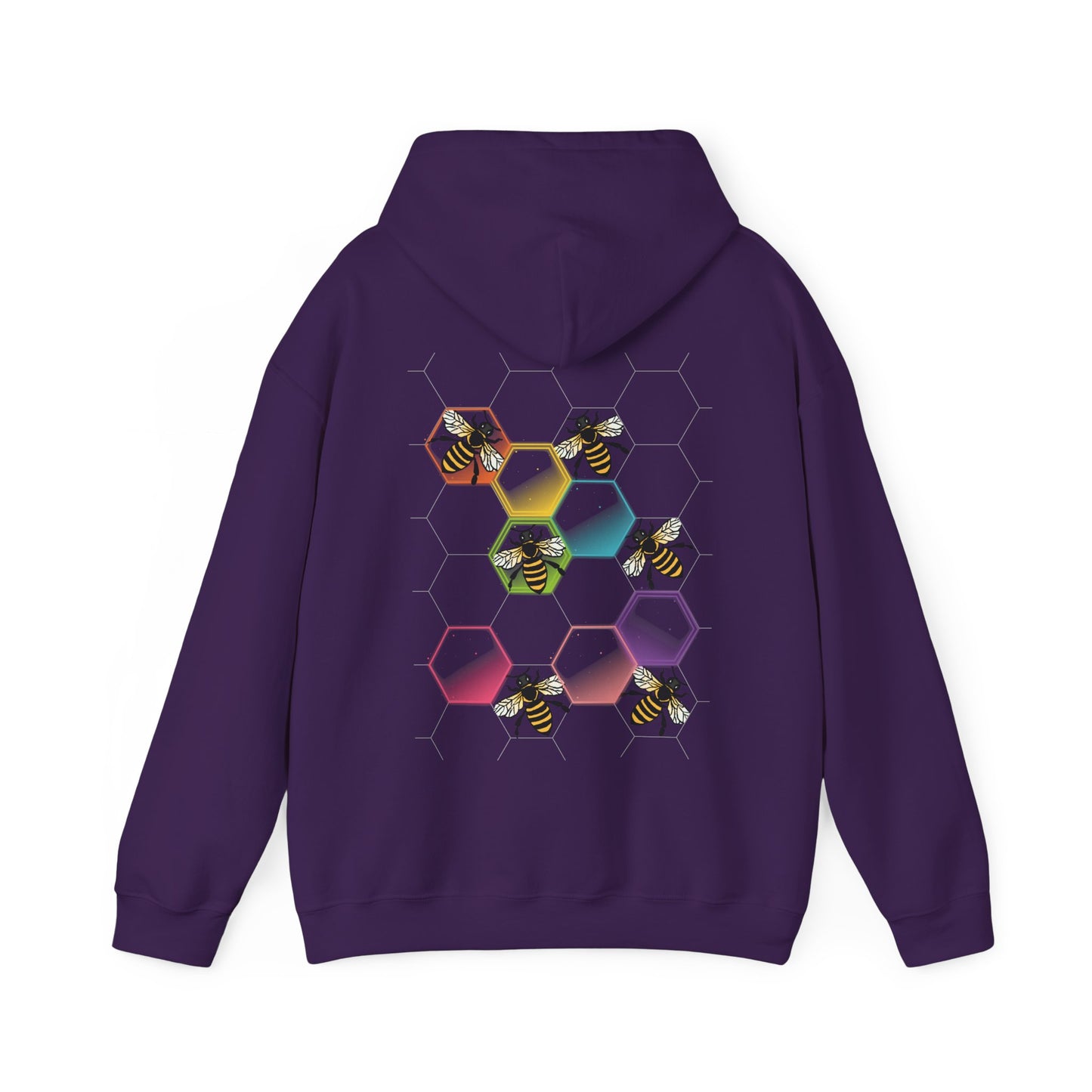 Disco Bees Unisex Heavy Blend™ Hooded Sweatshirt