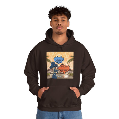 The Epic Spicy Tuna Roll Battle of 2023 Unisex Heavy Blend™ Hooded Sweatshirt